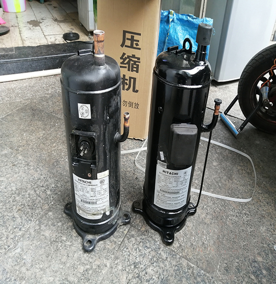 天镇中央空调压缩机的更换维修